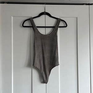 Dress Forum Stripped Bodysuit
